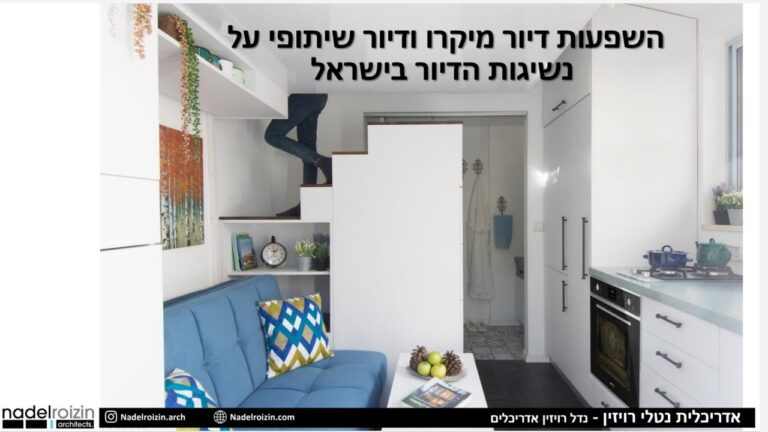 הרצאתה של אדריכלית נטלי רויזין בנושא ' השפעות דיור מיקרו ודיור שיתופי על נשיגות הדיור בישראל'. כנס במכון אלרוב לחקר הנדל"ן באוניברסיטת תל אביב . 09.11.2022